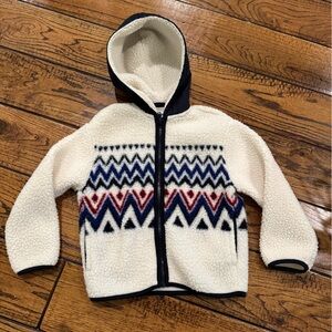 Old Navy Boys Fleece Jacket Size Small 6/7